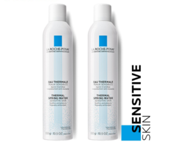 La Roche Posay Thermal Spring Water Soothing Face Mist 2 X 300ml Sensitive Skin - £60.51 GBP