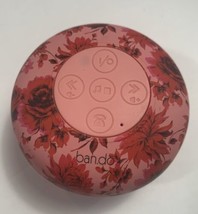 ban.do  Bando Pink Floral Bluetooth Shower Speaker with USB Charging Cord - £11.24 GBP