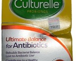 Culturelle Probiotics Ultimate Balance For Antibiotics 20 Caps 08/2024 S... - $14.84