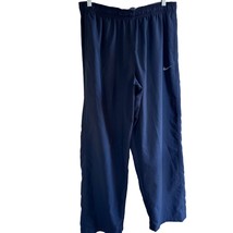 Nike Dri-Fit XL Men’s Navy Athletic Pants Drawstring  377786-475 Workout... - $17.99