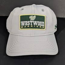 Westwood Warriors Hat with Tomahawks Gray Under Armour Pro Shape - $20.04