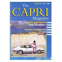 The Capri Magazine October&#39;97 mbox2835 Vol.14 No.5 &#39;Glued not screwed&#39; - Panoram - £3.07 GBP
