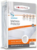 Guardmax Short Queen Mattress Cover - 100% Waterproof, RV Short Queen 60x75 - $33.99