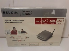 Belkin Wireless G Router 400 Ft Range Internet Router Brand New Factory ... - $19.79