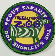 Girl Scouts Baltimore Zoo Scout Safari Junior Iron-on Patch Badge Round GSA New - £0.78 GBP