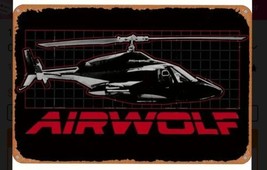 Airwolf- 12/8 New Metal Sign - £23.67 GBP