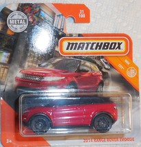 Matchbox 2020 &quot;2014 Range Rover Evoque&quot; MBX City #31/100 GKM28 Mint Car On Card - $3.00