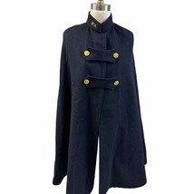 Vintage Navy Blue Red Wool Nurse Cape Hospital Clothing Philadelphia  - $4,884.80 MXN