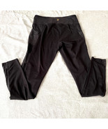 Manduka Black Cropped Yoga Exercise Leggings Size Medium - $27.11 CAD
