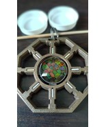 3D Stainless Steel Octagon Keychain fully fitted with Glow In The Dark T... - $2,427.27 MXN
