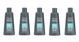 5pk Dove Men Care Body &amp; Face Wash Clean Comfort Mild Formula Micro Mois... - $19.64