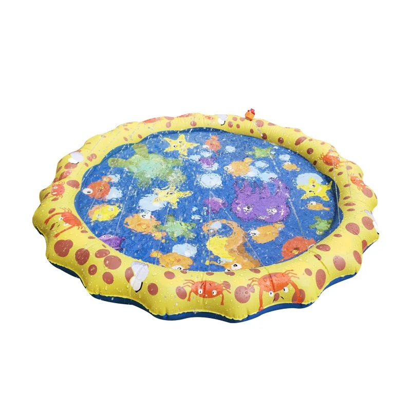 Children Happy Summer Water Spraying Toys Animal Round Fountain Circular - £25.86 GBP