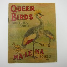 Malena Stomach Liver Pills Childrens Booklet Queer Birds Illustrated Ant... - $19.99