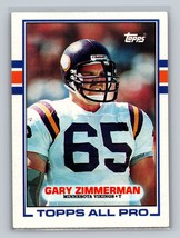 Gary Zimmerman #77 All Pro 1989 Topps Minnesota Vikings - $1.89