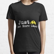  Pickleball-Just One More Game Black Women Classic T-Shirt - £13.19 GBP