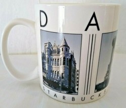 Starbucks Coffee Mug &quot;Dallas&quot; 2005&quot; Barista - City Scenes - Beautiful! Fast Ship - £13.09 GBP