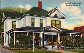 1940&#39;S. Fayetteville, Nc. Soldiers Town Home. Postcard. (C3) - $7.38