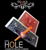 CRAZY HOLE Blue (Gimmick and Online Instructions) by Mickael Chatelain -... - £19.68 GBP