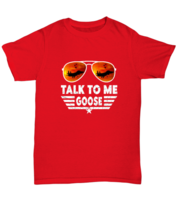 Jet Fighter TShirt Talk To Me Goose Red-U-Tee  - £16.15 GBP