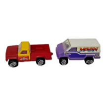 Lot of 2 Vintage Tonka 4" Trucks: McVan and Fire Dept #7 - $12.86