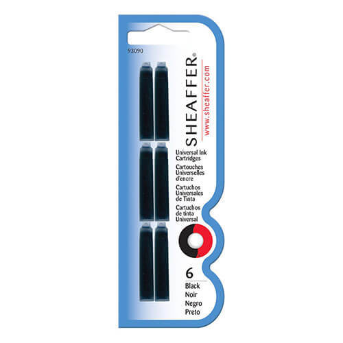 Sheaffer Skrip Universal FP Ink Cartridges (6 Per Card) - Blue - $40.21