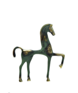 Greek Horse Statue 2 from brass  13cm  x  14cm - £36.59 GBP