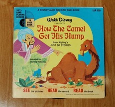 VTG Walt Disney Disneyland Record and Book - How the Camel Got His Hump 1968  - £17.54 GBP