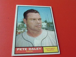 1961 Topps Pete Daley #158 W. Senators Baseball Nm / Mint+ Or Better !! - £39.73 GBP