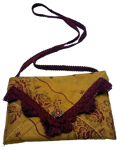 Handmade Cloth and Lace Vintage Hand Bag Purse - An Original by Brigitta... - €9,48 EUR