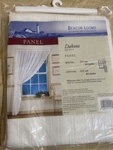 Beacon Loom Dakota Curtain style #6115 One Panel 58&quot;X84&quot; - £7.91 GBP