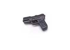 MZ Medium Size Handgun Semiautomatic Pistol Weapon Gun Action Minifigures - $2.10