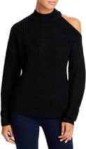 Alison Andrews Womens Cut-Out Mock Neck Pullover Sweater L - $38.61