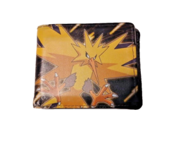 Zapdos Pokémon Wallet Buckle Down Good condition Pre Owned Bill Fold RARE 2016 - £10.99 GBP