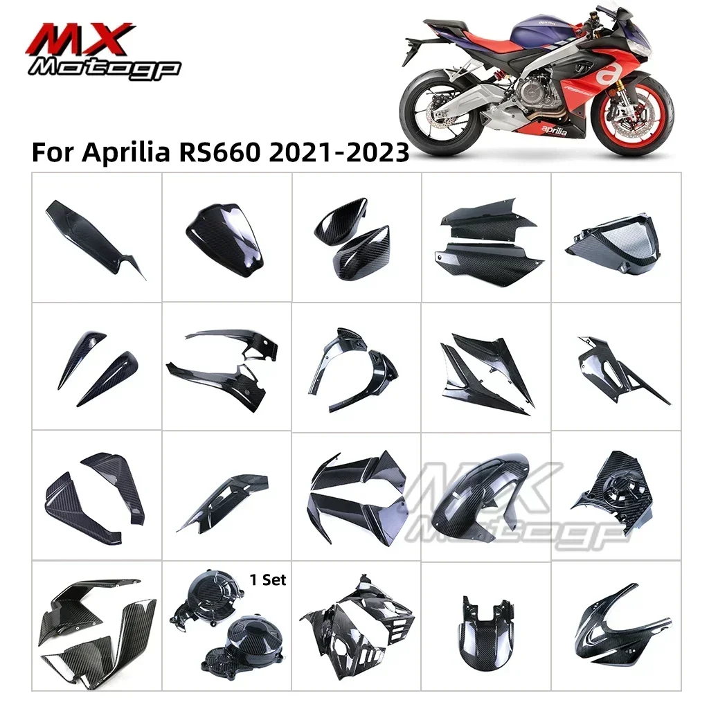 For Aprilia RS660 RS 660 2021 2022 2023 Full Carbon Fiber Motorcycle Fai... - $120.89+