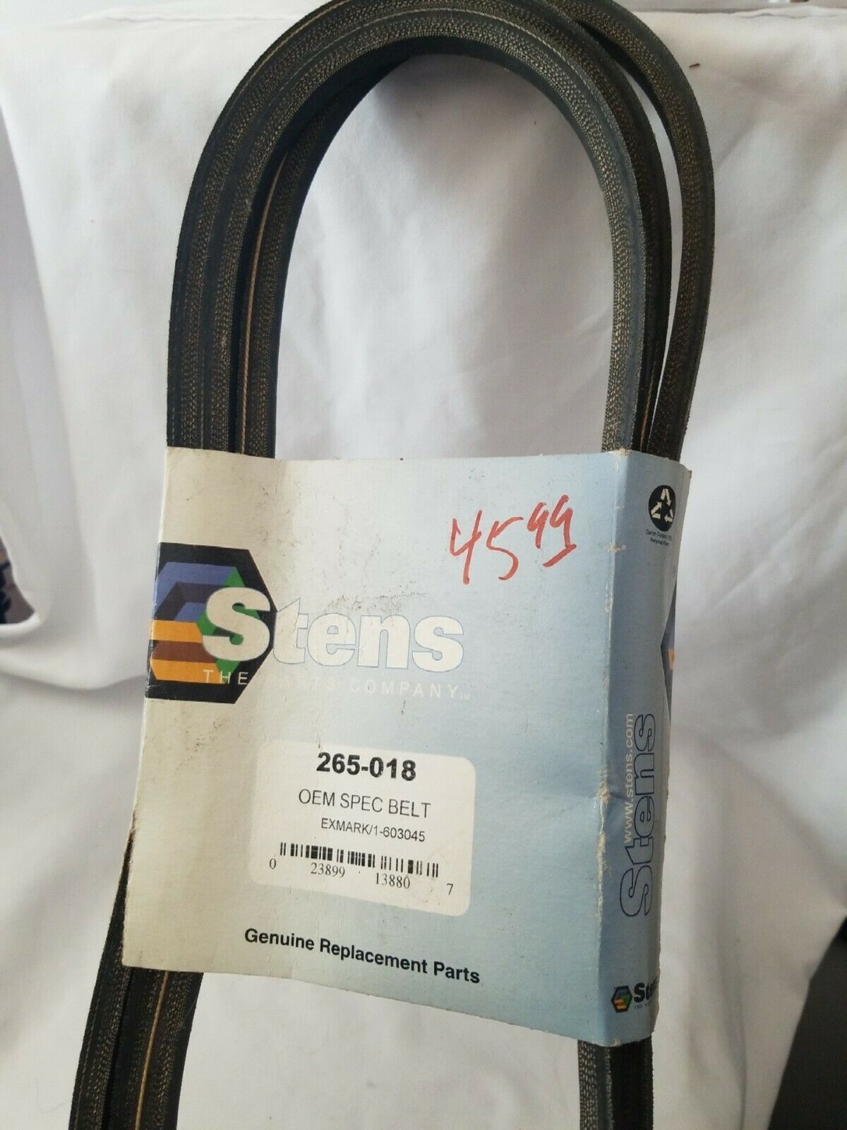 Stens 265-018 OEM replacement belt - $26.68