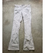 Marc Jacob&#39;s Wide Leg Flair Cream Low Pile Corduroys Off-white size 6 - $620.97 MXN