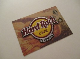 HARD ROCK CAFE VIENNA &quot;1&quot; IRON ON PATCH SOUVENIR COLLECTIBLE #88-2 - £14.03 GBP