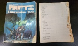 Rifts Conversion Book by Kevin Siembieda 1991 plus Rifts RPG Book-Coverless - £19.38 GBP