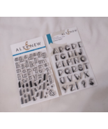 Altenew Alphabets Letters Stamps Two Ombre Filled Crademaking Never Been... - $327.75 MXN