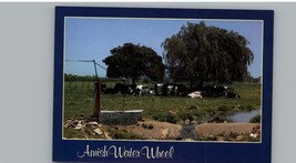 Vintage Amish Country Amish Water-Wheel Postcard - £2.91 GBP