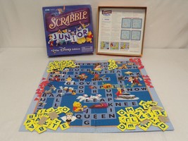 ORIGINAL Vintage Parker Brothers Scrabble Junior Disney Edition Game - £19.56 GBP
