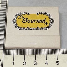 Matchbook Cover   Le Gourmet  Restaurant Francais  Arlington Heights, IL. gmg - £9.30 GBP