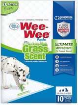 Four Paws Wee Wee Grass Scented Puppy Pads - 10 count - £13.19 GBP