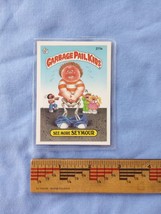 1986 Topps 6th Series GPK &quot;Garbage Pail Kids&quot; Card 211a See More Seymour - £3.91 GBP