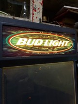 2001  Bud Light Beer light Up Bar Sign Message Board Man Cave 21 x 29&quot; W... - £58.53 GBP