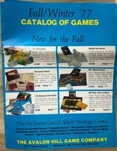 AVALON HILL GAME COMPANY vintage catalog &amp; dealer packet with prices etc... - £15.77 GBP