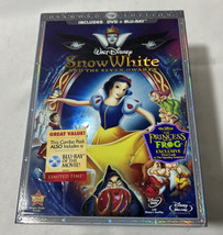 Snow White and the Seven Dwarfs Blu-ray DVD 3-Disc Set Diamond Edition SEALED - £7.83 GBP