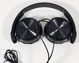 Sony MDR-ZX110NC On-Ear Headband Wired 3.5mm Jack Headphones - Black - $12.87