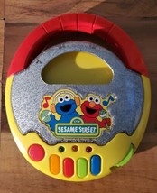 Tyco Sesame Street Elmo Talking CD Player Toy Sound Light Music 1999 NO DISC  - £23.35 GBP