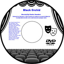 Black Orchid 1953 DVD Film Drama Ronald Howard Olga Edwardes John Bentley Mary L - £3.98 GBP